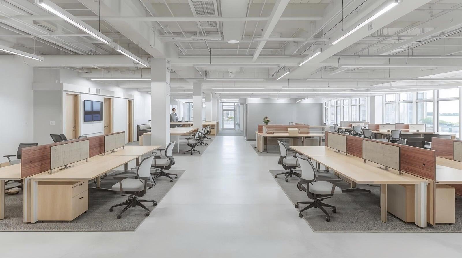 Plywood in Tech Startup Workspaces